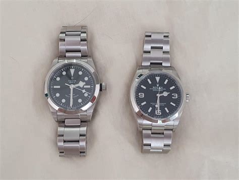 tudor black bay vs rolex oyster perpetual